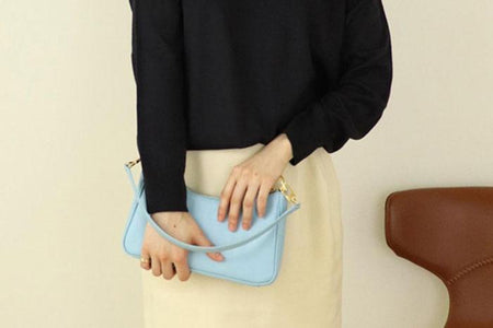 [MORL모르]Bonne Clutch Bag [POWDER SKY] - W Concept
