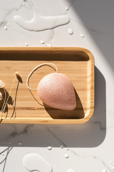 Éponge de Konjac - Rose Éponge BKIND 