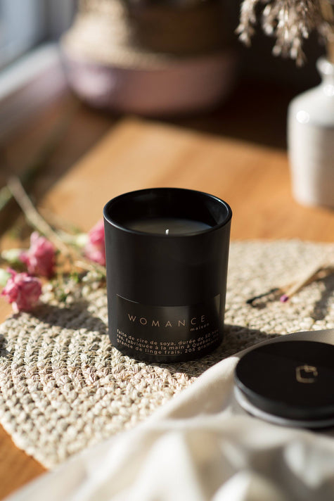 Chandelle Womance - Linge Frais Chandelles WOMANCE - Atelier Noir 