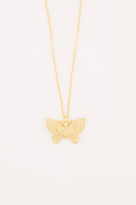 Collier "Papillon" Collier WOMANCE - Distribution Or 
