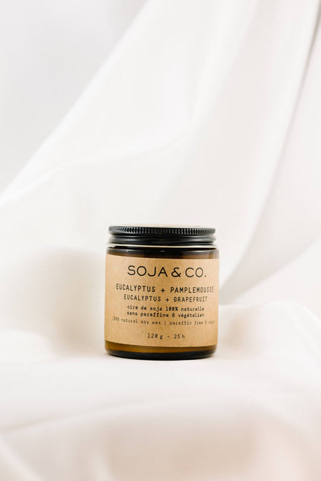Chandelle - Eucalyptus et pamplemousse Chandelles Soja & Co. 4OZ 